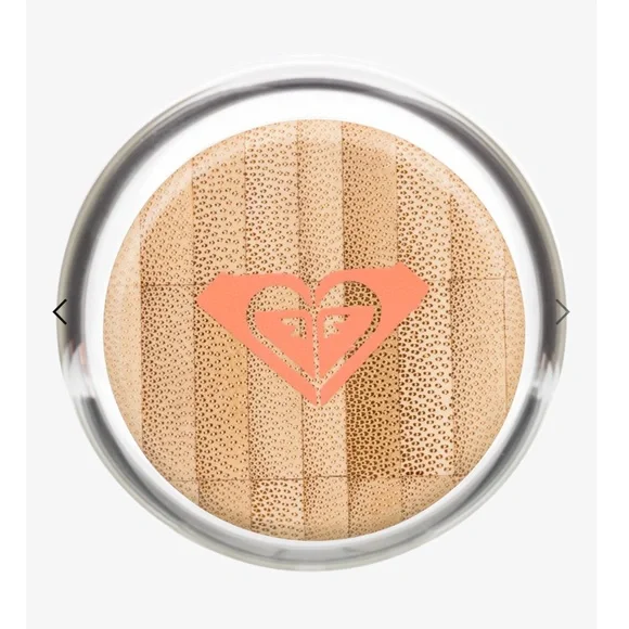 NWT Roxy Sand and Seashell Glass Water Bottle - Picture 2 of 5